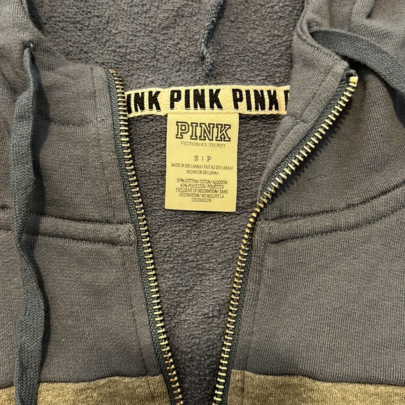 Victoria’s Secret Half Zip Hoodie - Picture 3 of 5